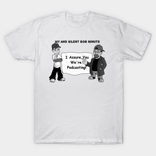 Jay and Silent Bob Minute T-Shirt by TheBurbsMinute